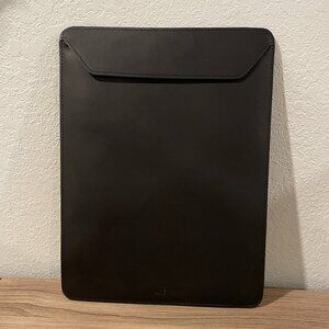 Are Studio leather laptop sleeve